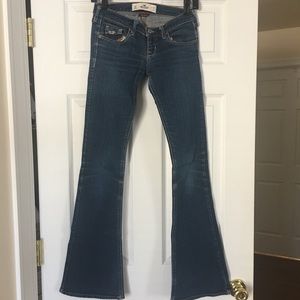 Hollister So Cal Stretch Cali Flare Jeans Size 0